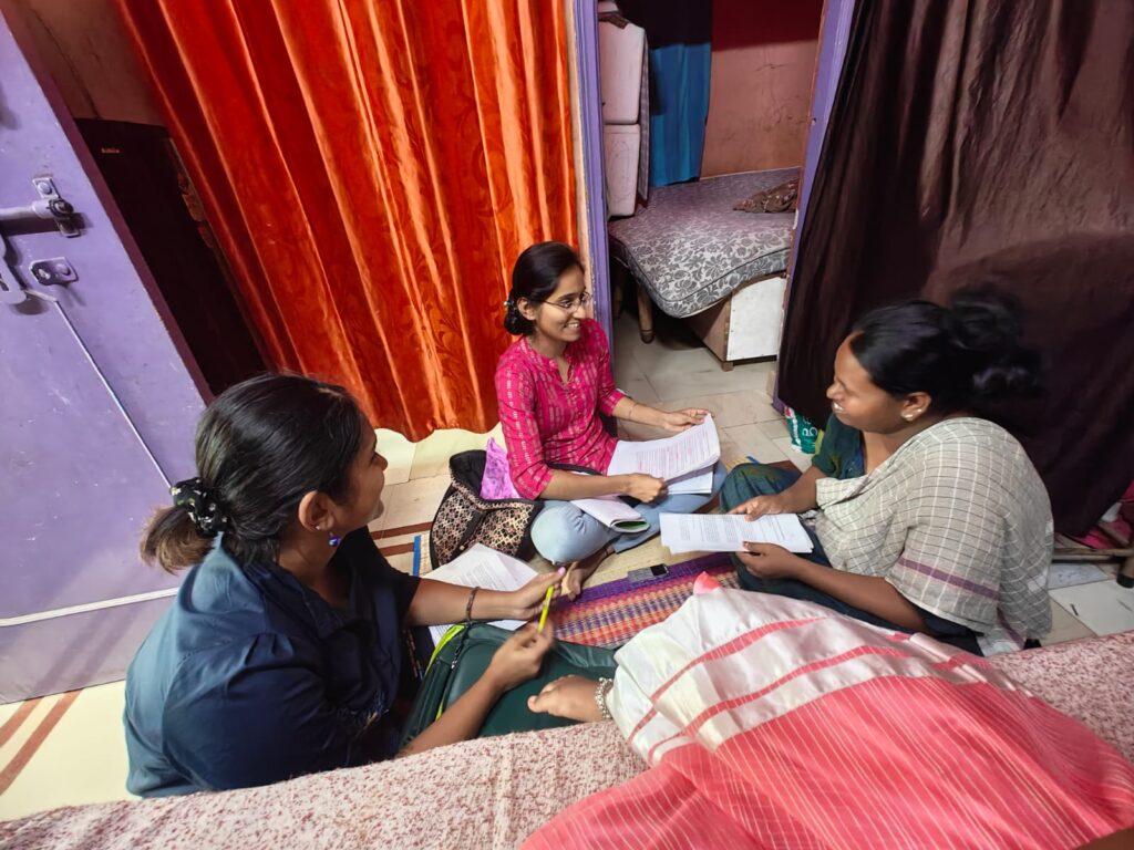 Who holds the child while the city is being built? The caregiver’s dilemma in urban poor India